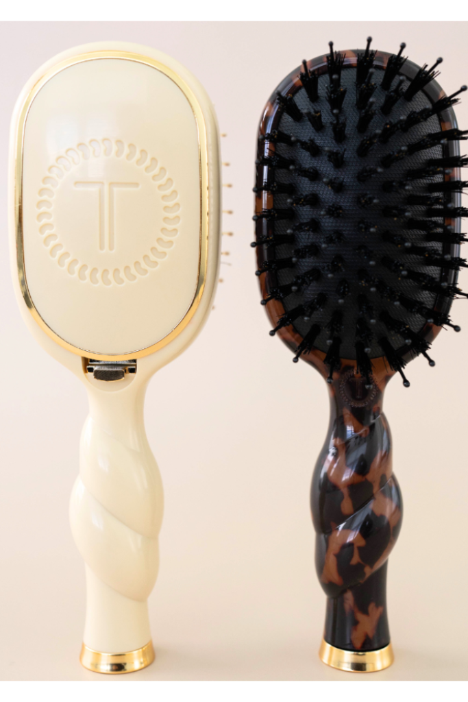 TELETIES  Mini Boar Brush - Tortoise