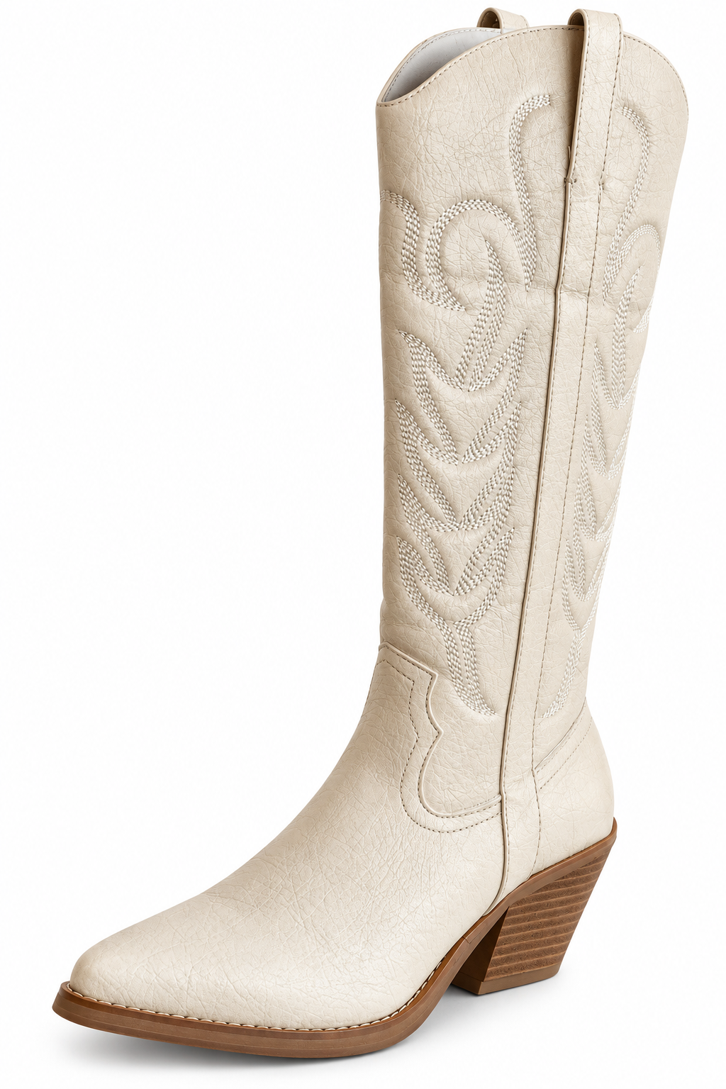 Matisse Dixie Cowgirl Boots - Off White