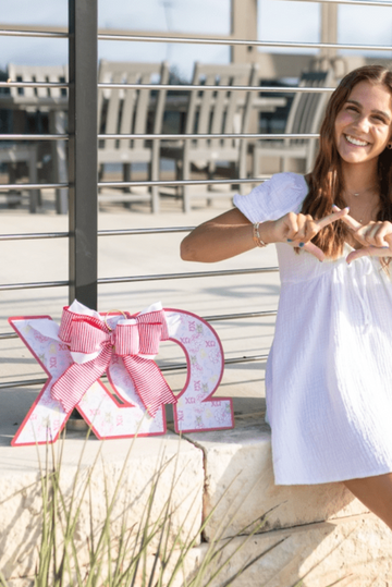 Chi Omega Door Hanger
