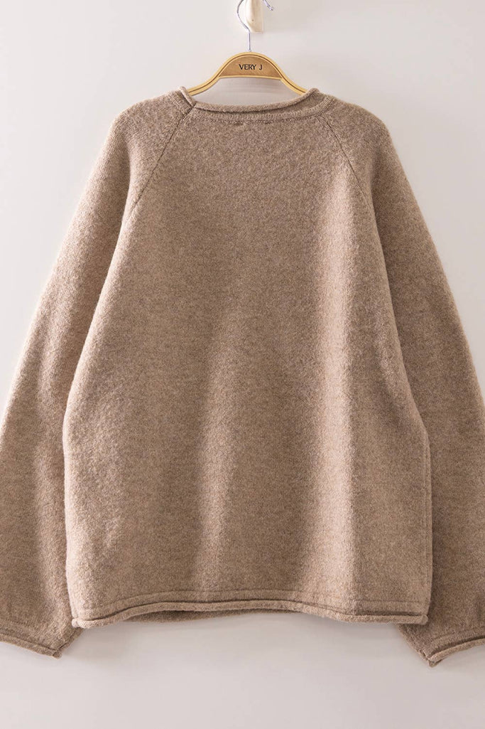 Lola Mallard Flight Sweater - Mocha