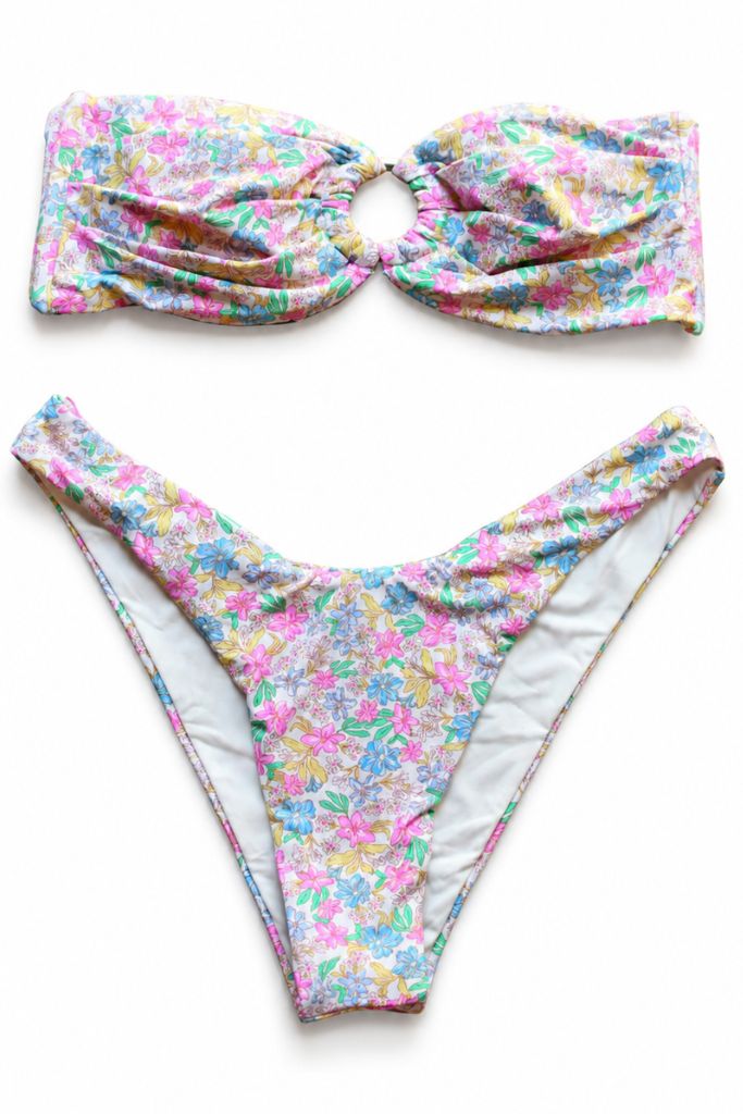 Island Heat Floral Bikini - Pink Daisy