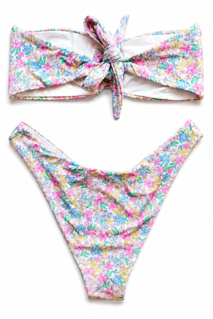 Island Heat Floral Bikini - Pink Daisy