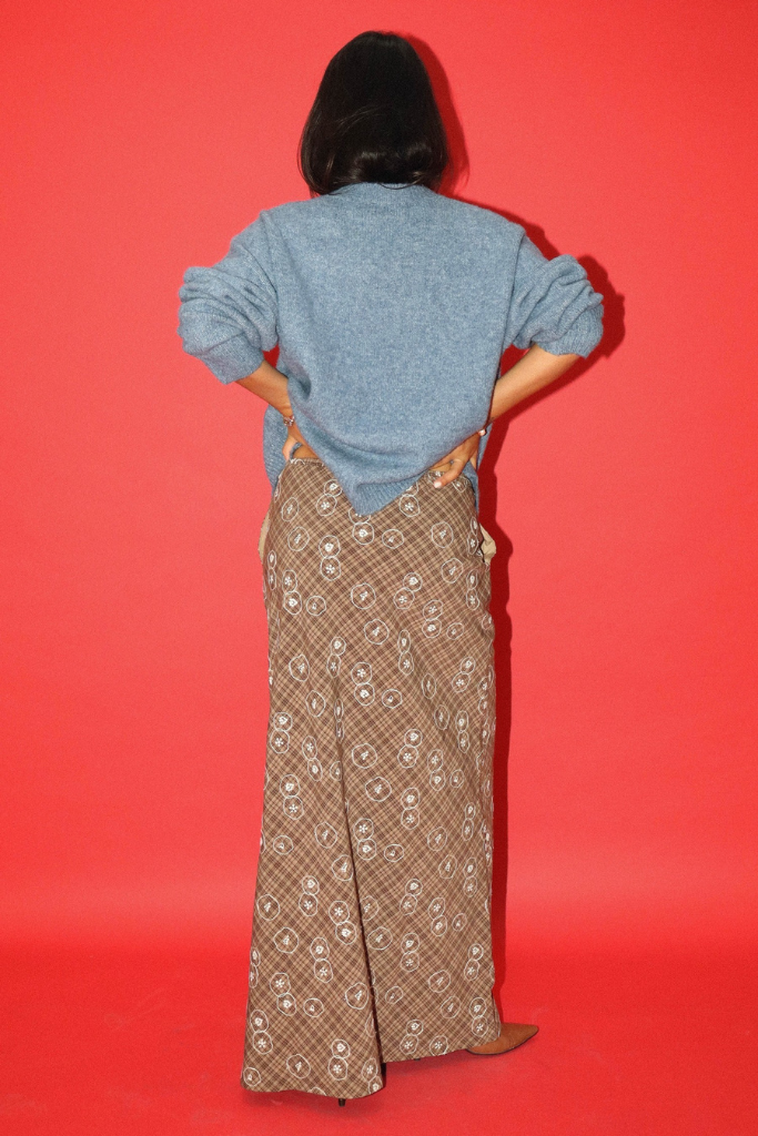 Dog Days Knit Sweater - Antique Blue