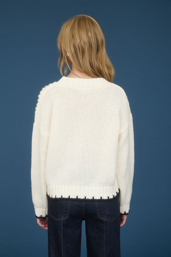Perfect Pace Sweater - Cream