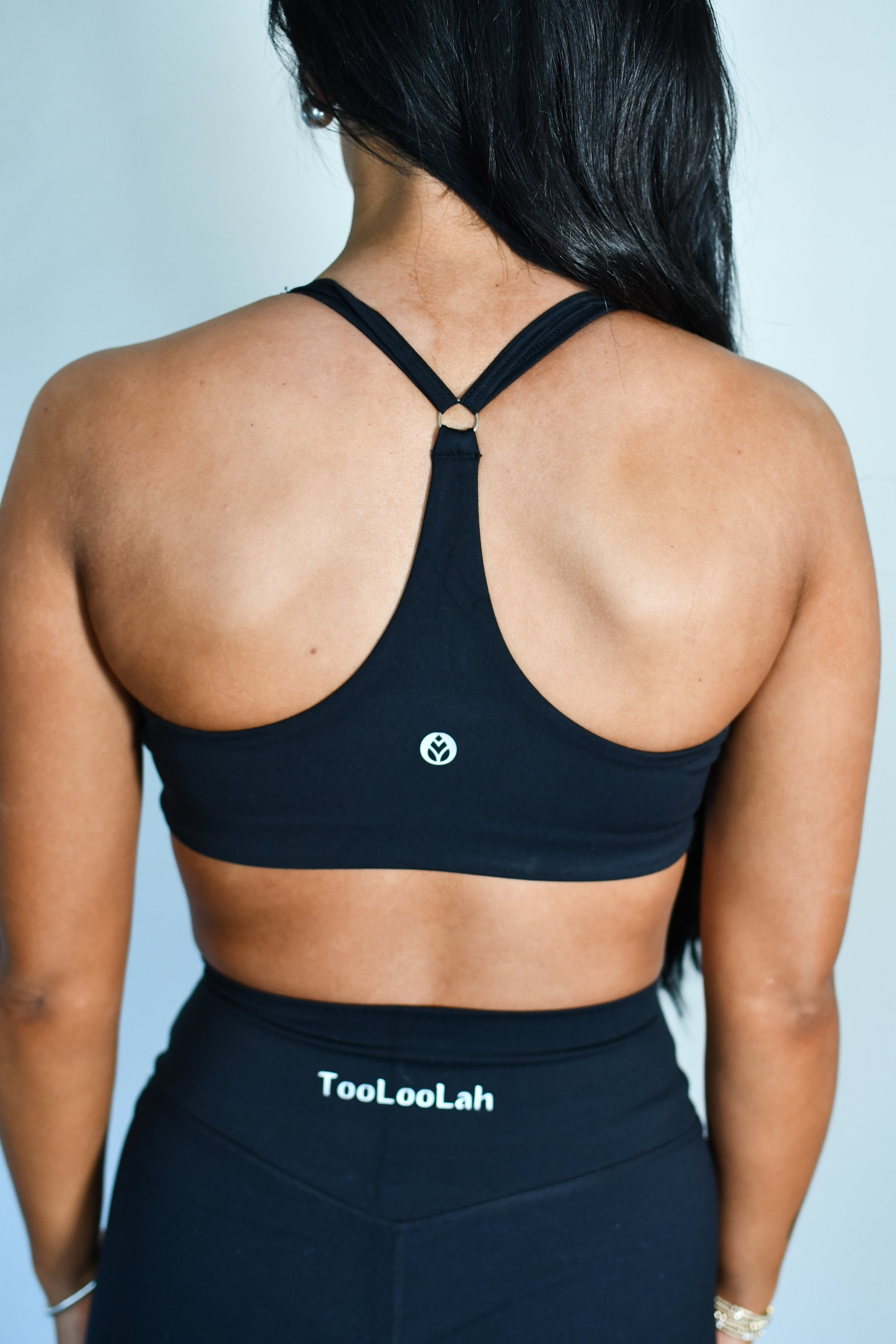 Tooloolah The Core Racerback Bra - Black