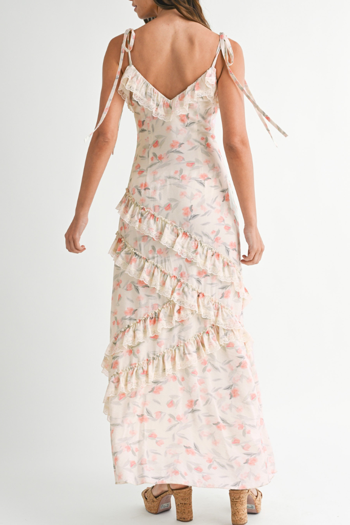 Sweet Secret Midi Dress - Light Pink