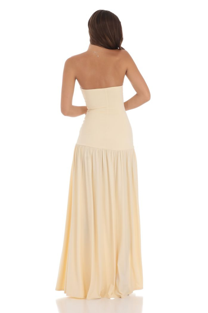 True Poise Maxi Dress - Cream