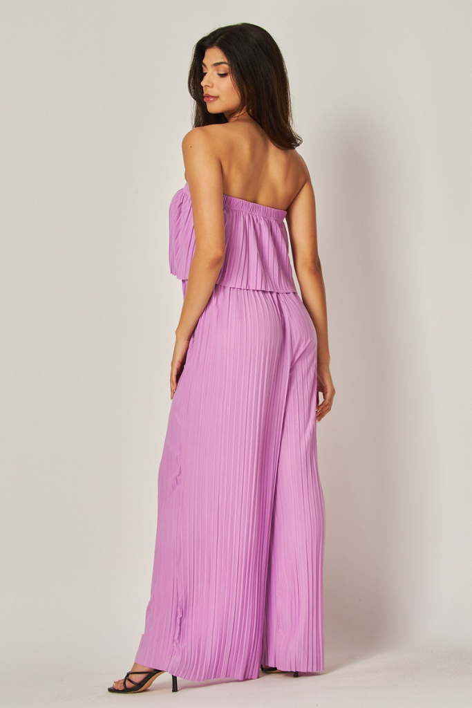 Seal The Deal Jumpsuit - Lilac