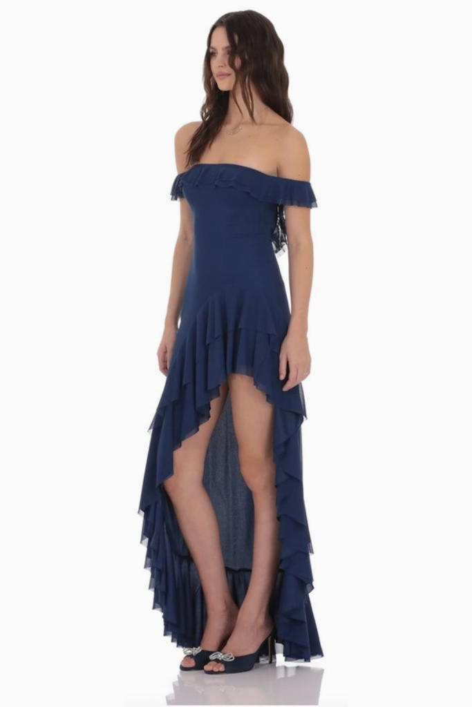 Lucy In The Sky Leyna Maxi Dress- Blue