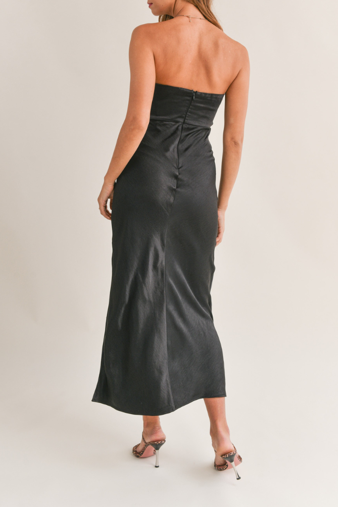 Like Heaven Maxi Dress - Black