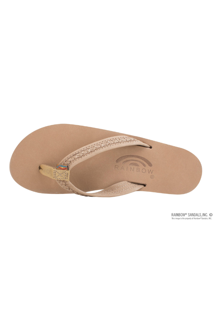 Rainbow The Willow Braided 3/4" Strap Sandal  - Sierra Brown