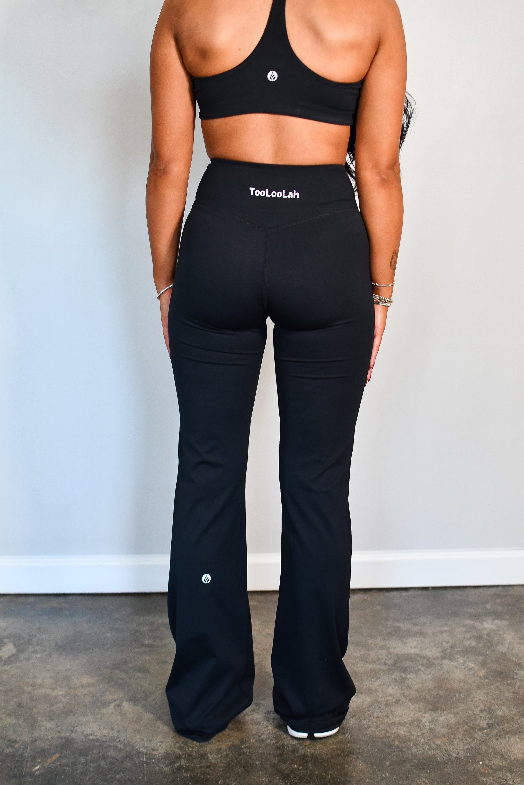 Tooloolah The Core Flare Leggings - Black