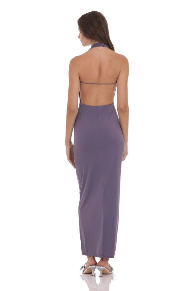 Lucy In The Sky Luella Maxi Dress -Dusty Purple