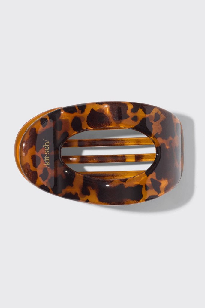 KITSCH Recycled Plastic Large Flat Cloud Clip - Tort