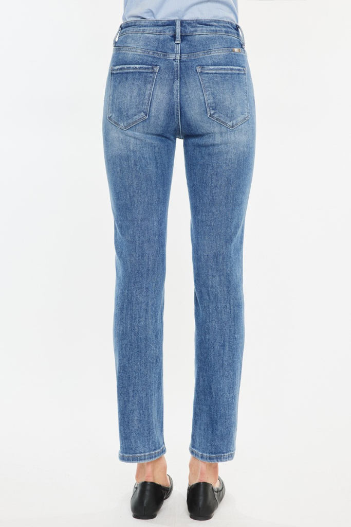 Annie Straight Leg Jeans - Medium Wash