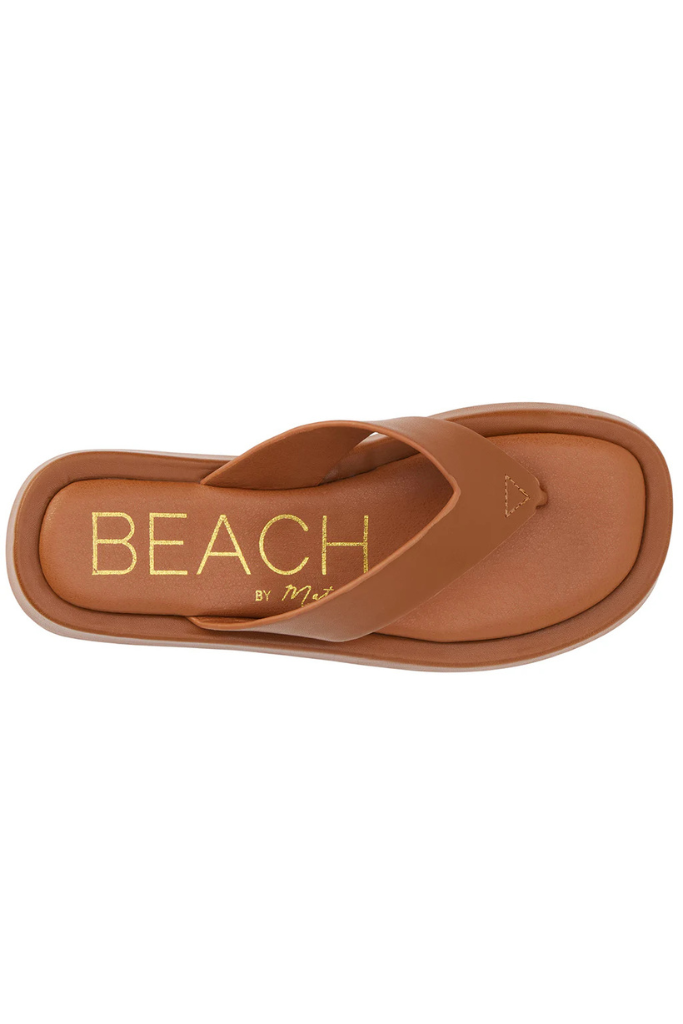 Matisse Mallorca Platform Sandal - Cognac