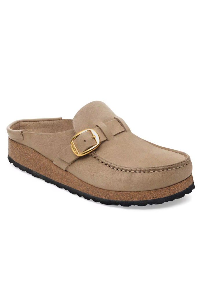 Birkenstock Buckley Oiled Leather Clog - Tobacco