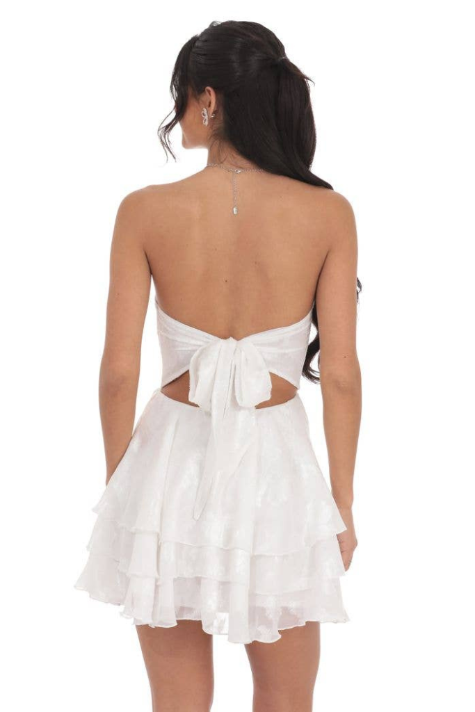 Lucy In The Sky Ginny Dress - White