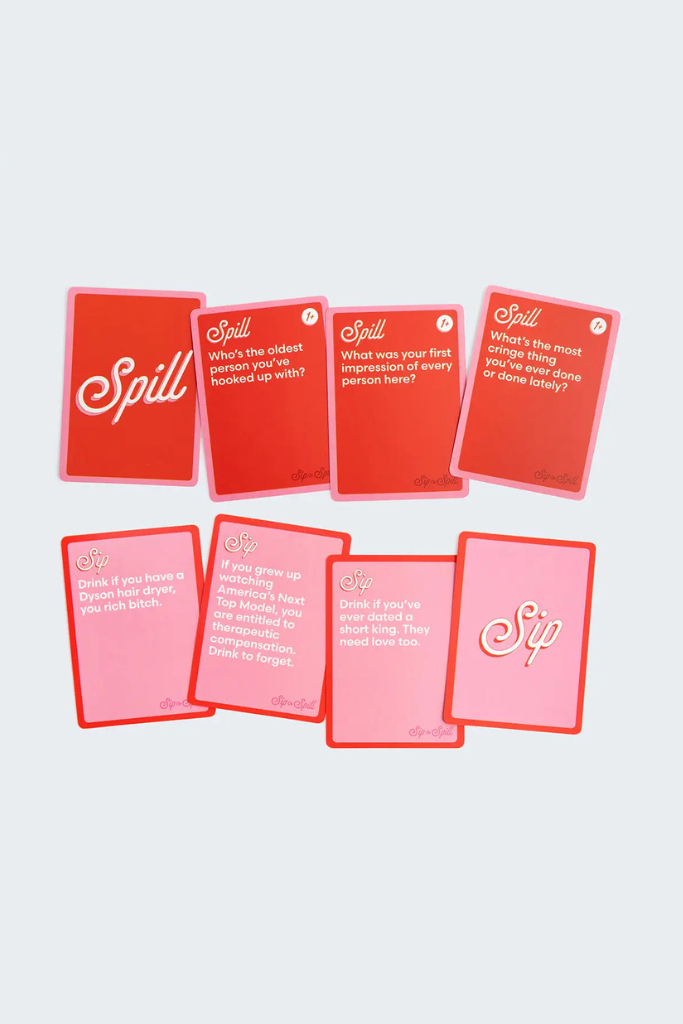 Sip or Spill Card Game