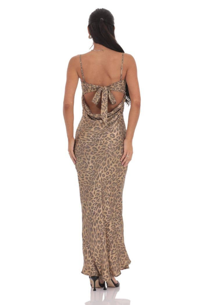 Lucy In The Sky Marisol Maxi Dress - Cheetah