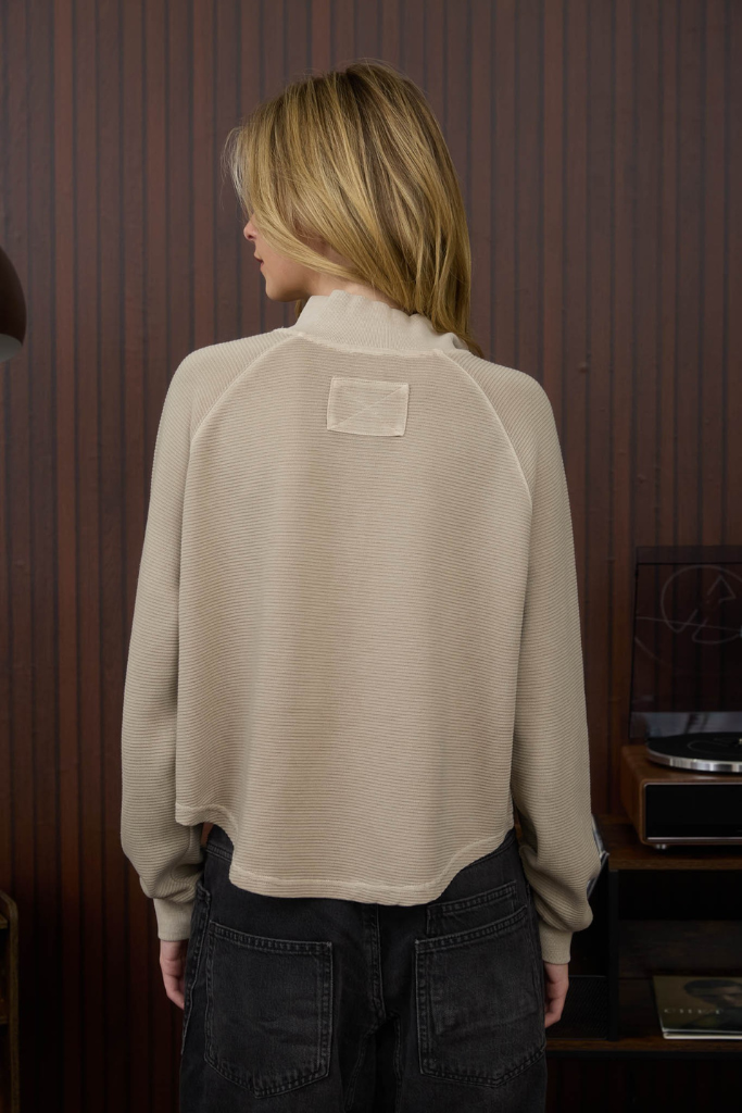 Aiden Henley Top - Tan