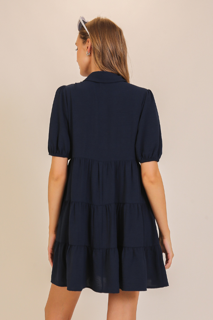 My Path Dress - Navy