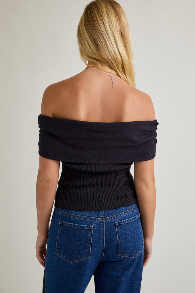 First Lesson Top - Black