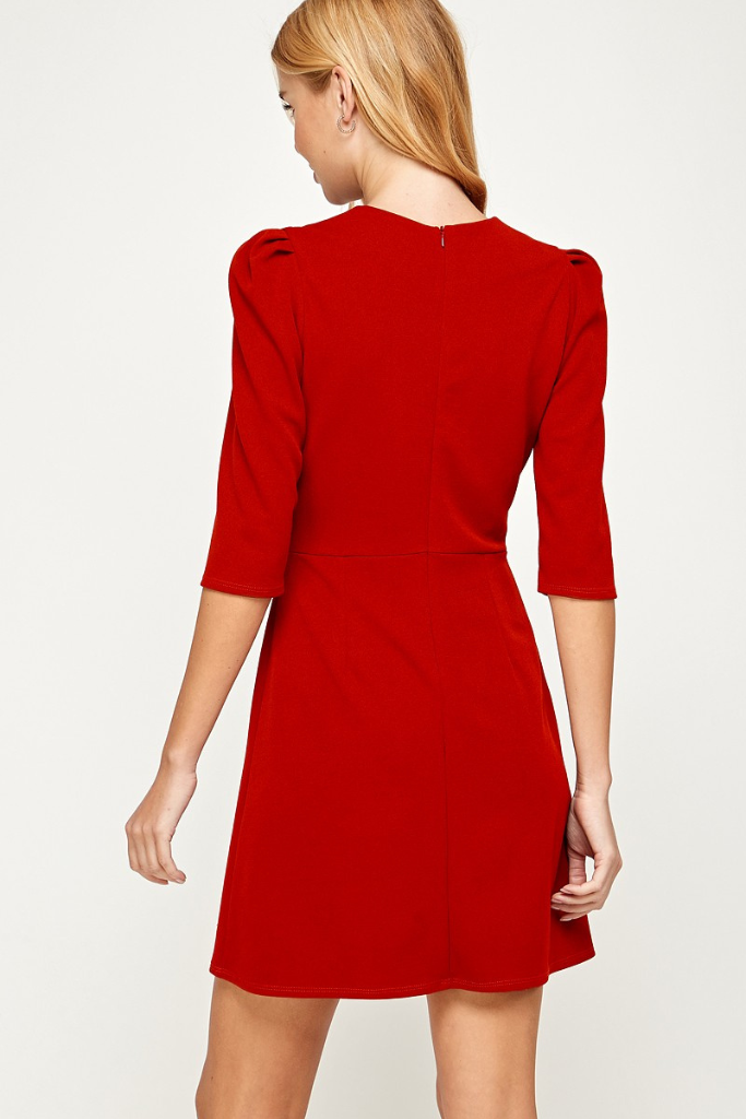 Feel Brave Dress - Red