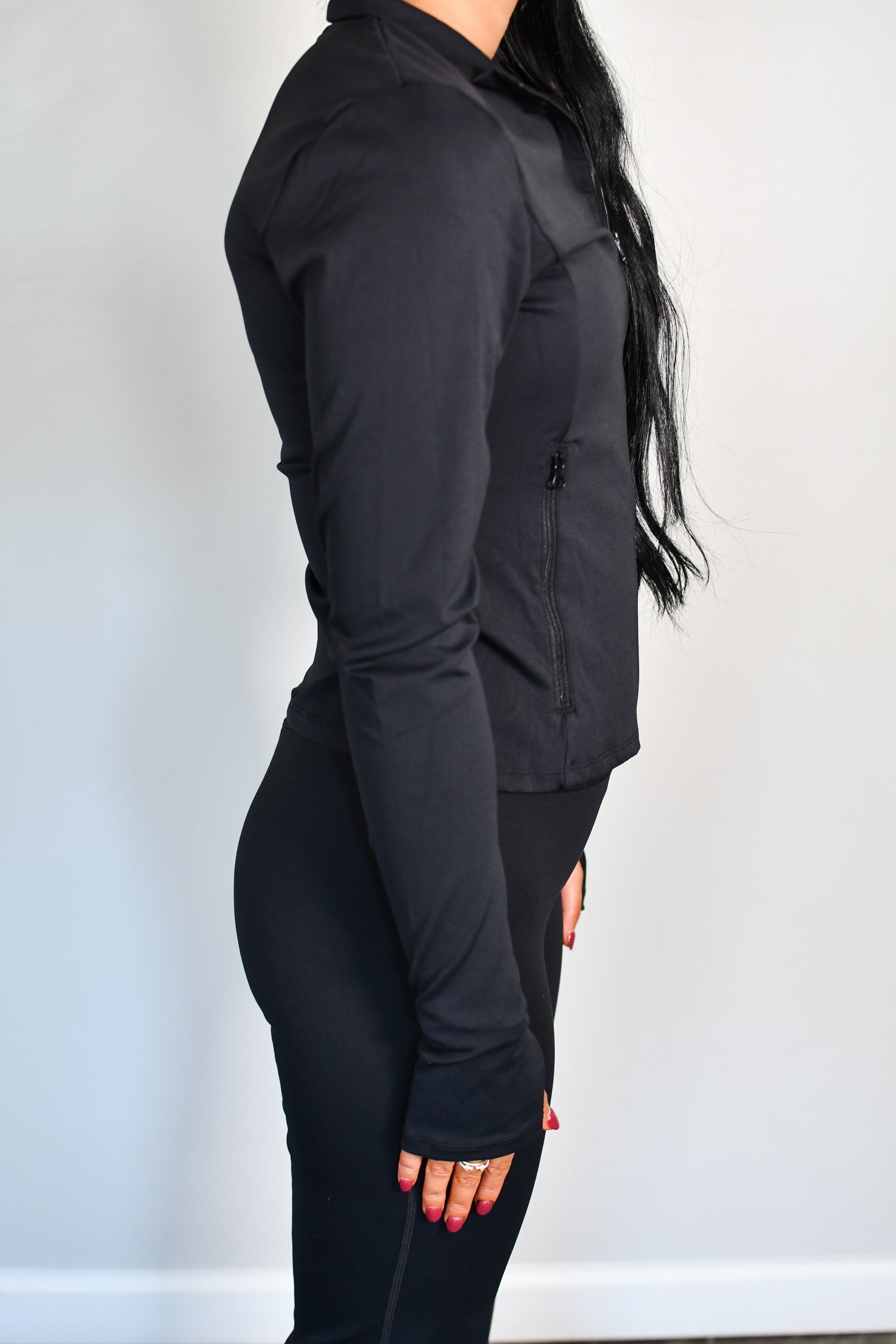 Tooloolah The Core Zip Up Jacket - Black