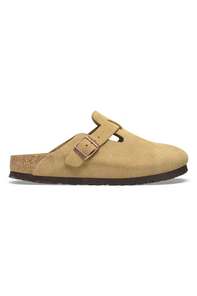 Birkenstock Men's Boston Clog - Latte Cream