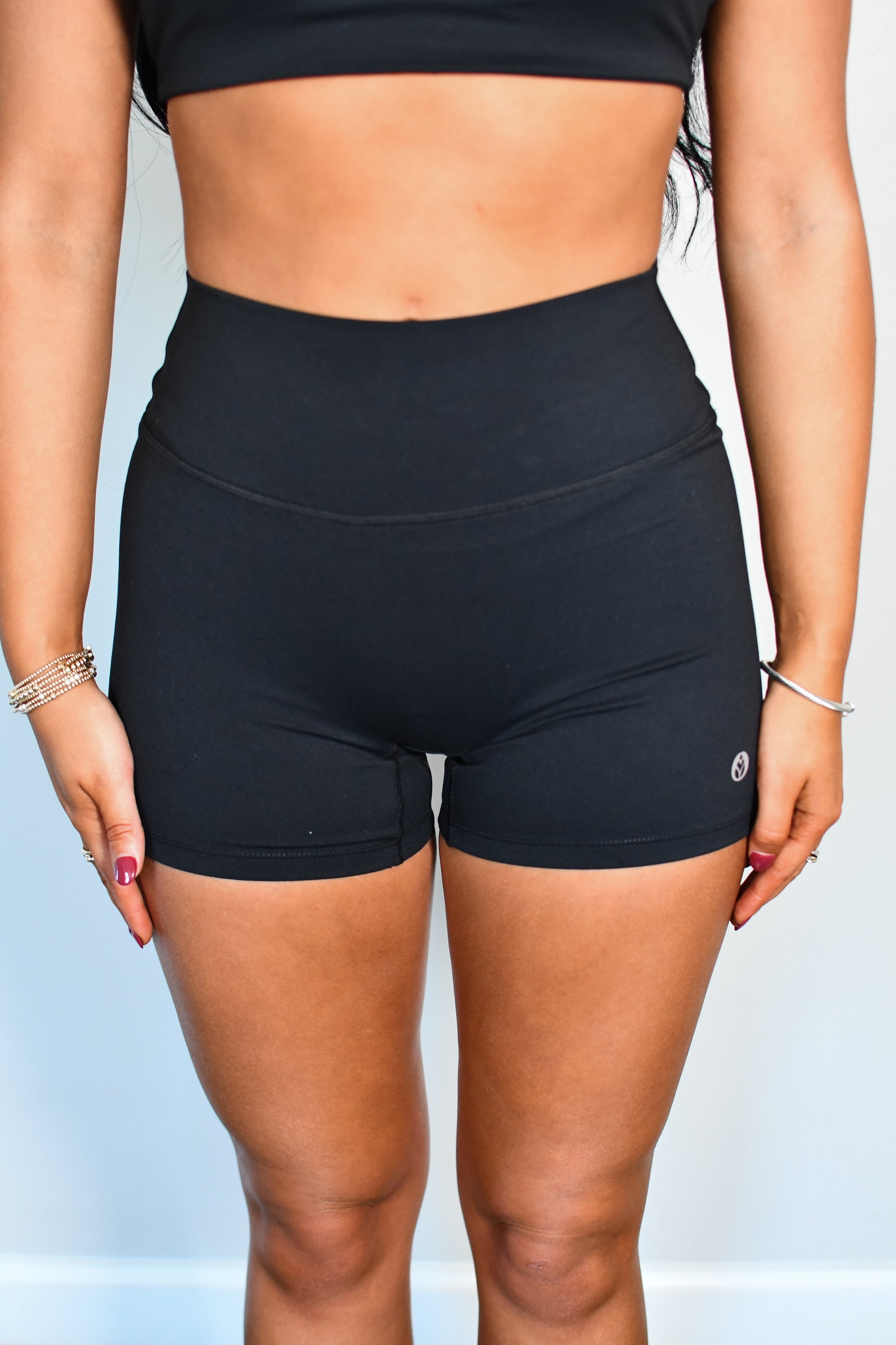 Tooloolah The Core Biker Shorts - Black