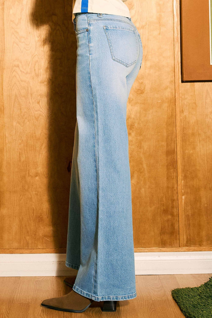 Go Already Wide Leg Jeans - Medium Wash