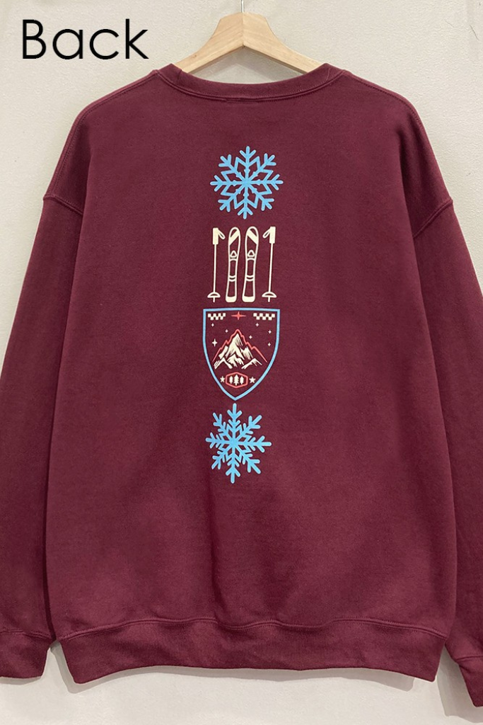 Banff Canada Sweatshirt - Maroon