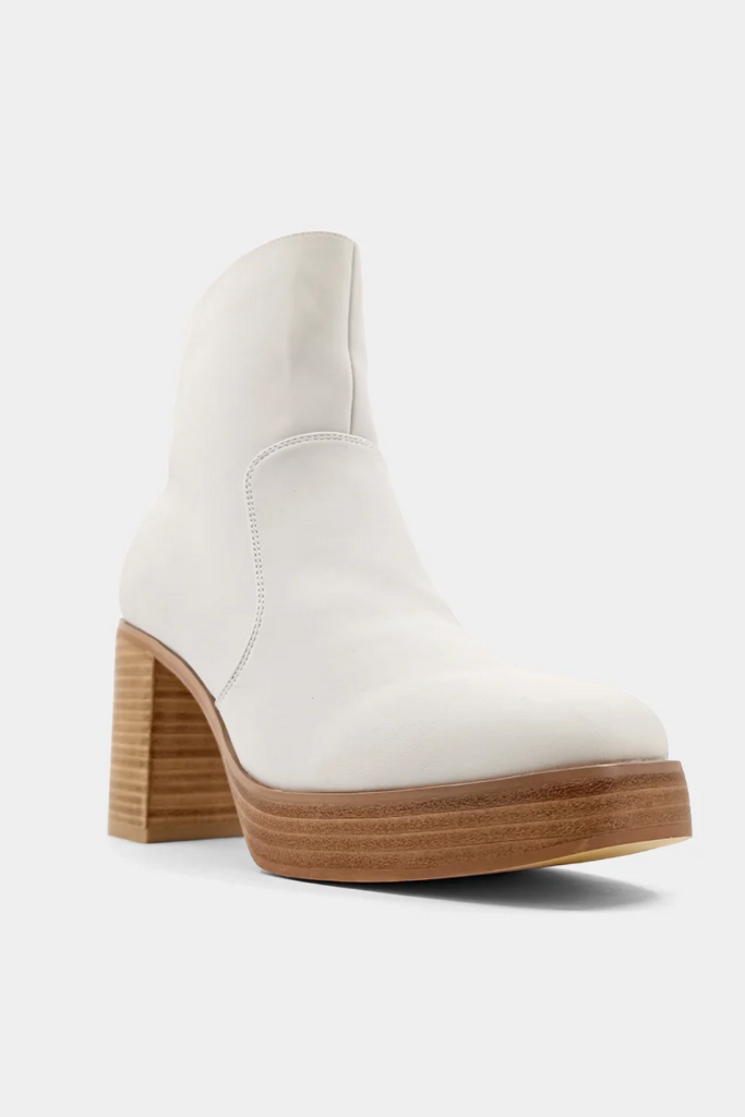 Vernita Ankle Boot - Bone