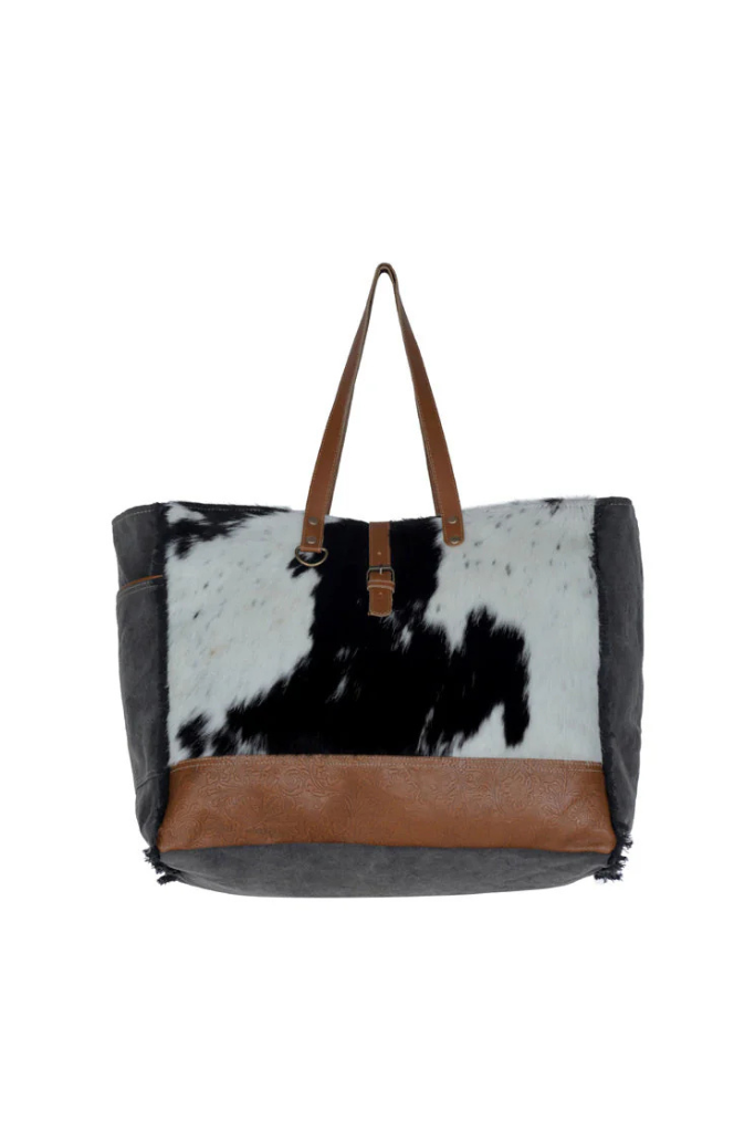 Myra Matty Affair Canvas Hairon Bag