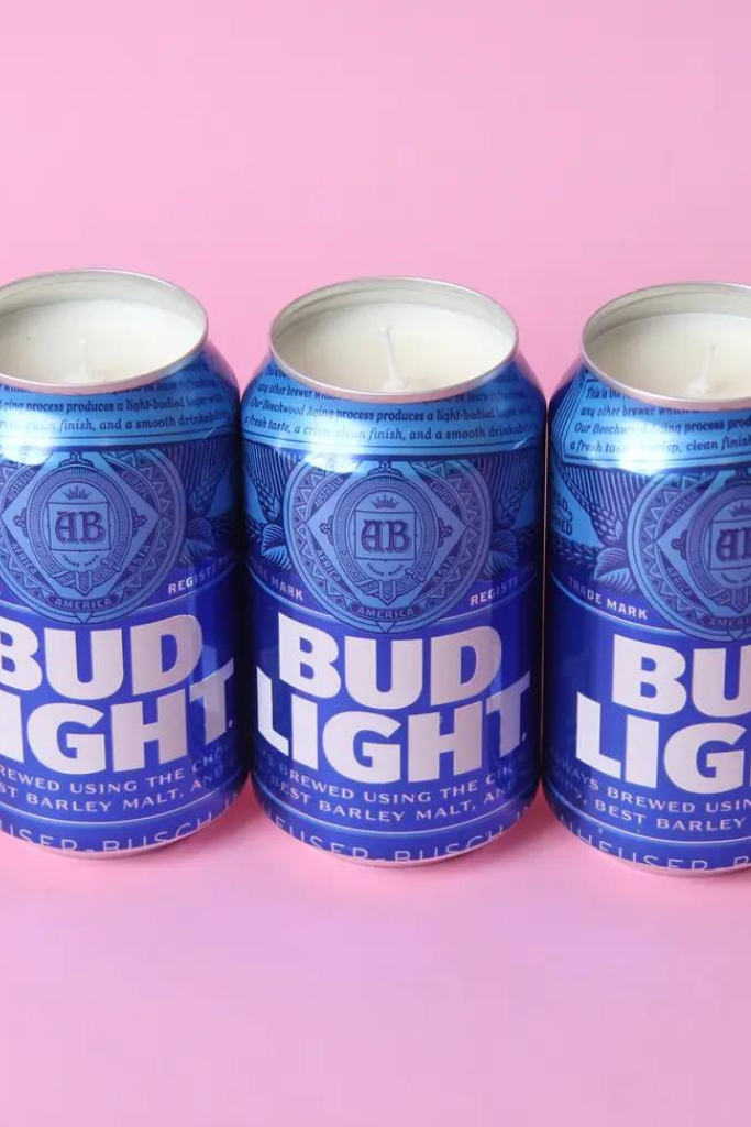 Bud Light Candle-