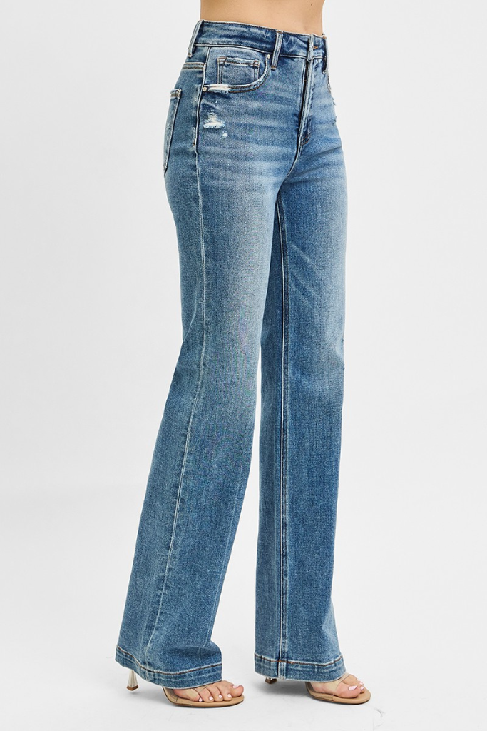 Julian Straight Leg Jeans - Medium Wash