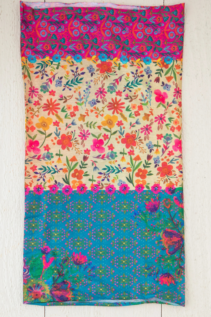 Full Boho Bandeau - Floral Border