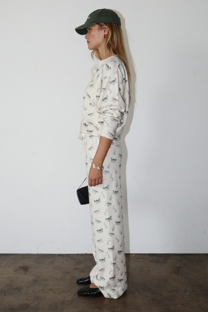 In Motion Duck Lounge Pants - Ivory
