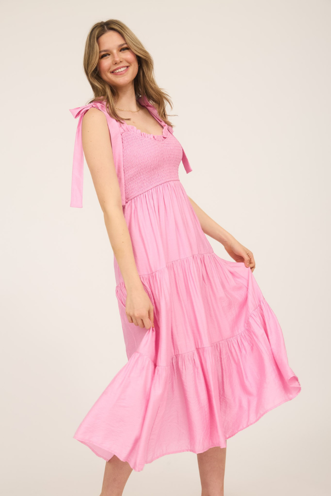 Vessel Of Love Maxi Dress - Pink