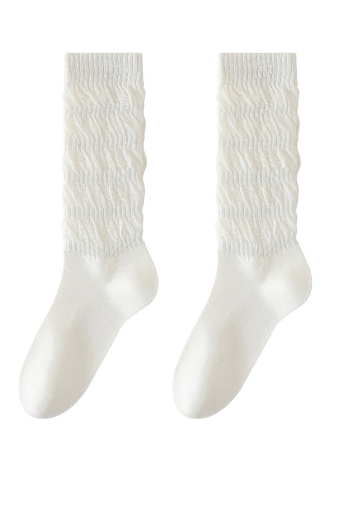 Soft Slouch Mid Calf Socks -