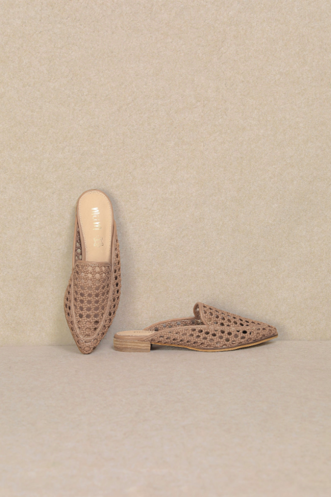 Jalissa Woven Mule - Nude