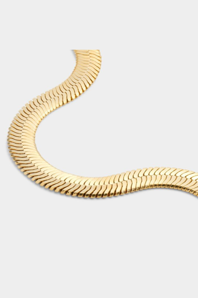 KL Ciana Large Snake Chain Bracelet - Gold