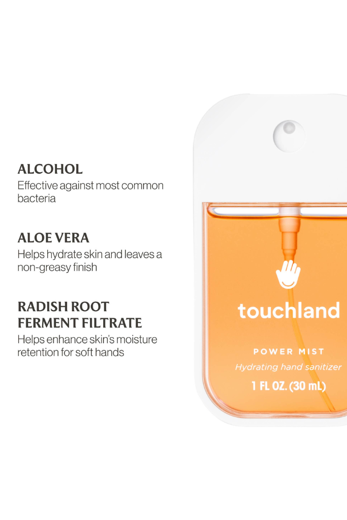 Touchland Hand Sanitizer - Velvet Peach