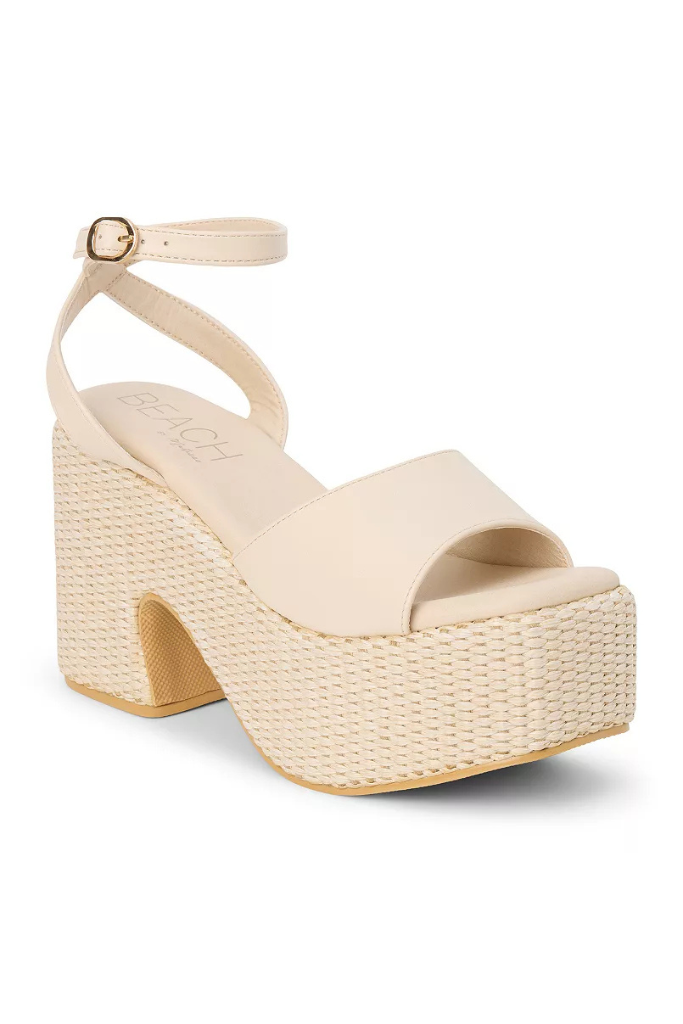 Matisse Arden Platform Sandal - Ivory