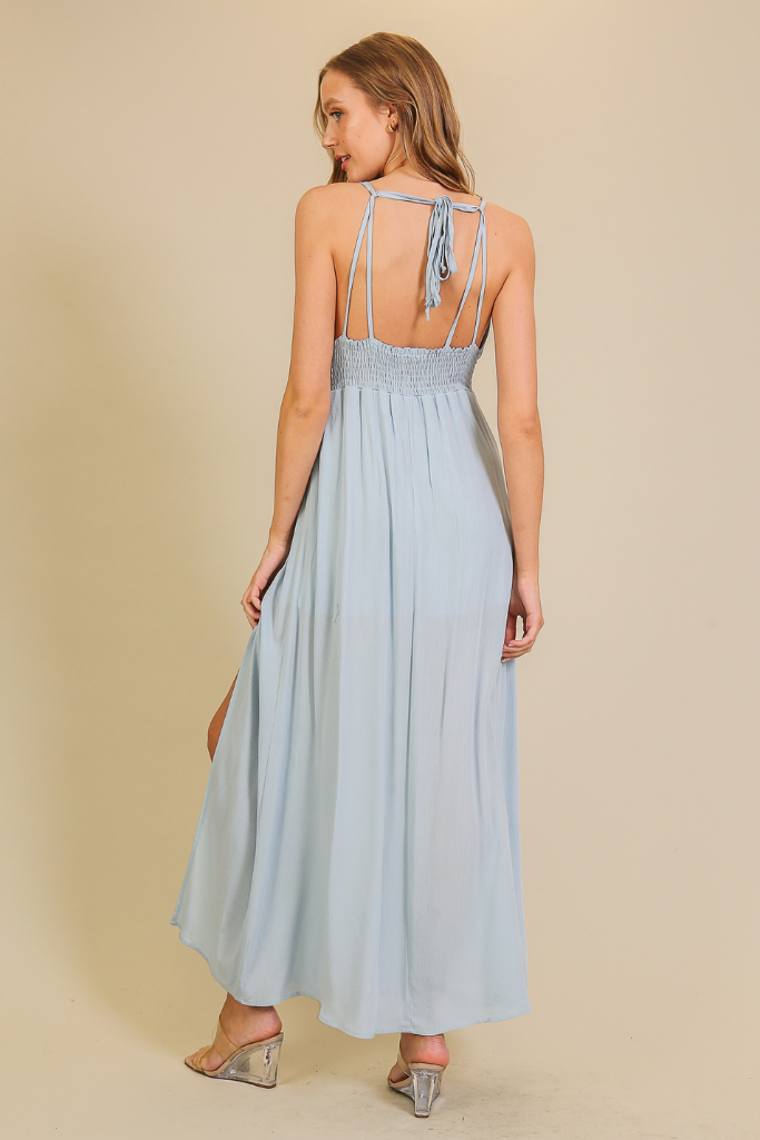 I Believe Maxi Dress - Baby Blue
