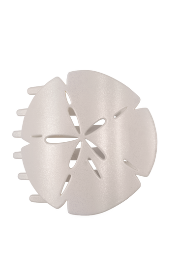 TELETIES Large Sand Dollar Flat Hair Clip -