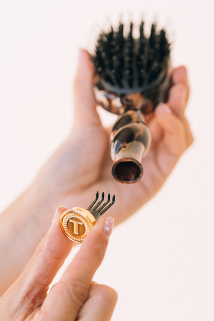 TELETIES  Mini Boar Brush - Tortoise