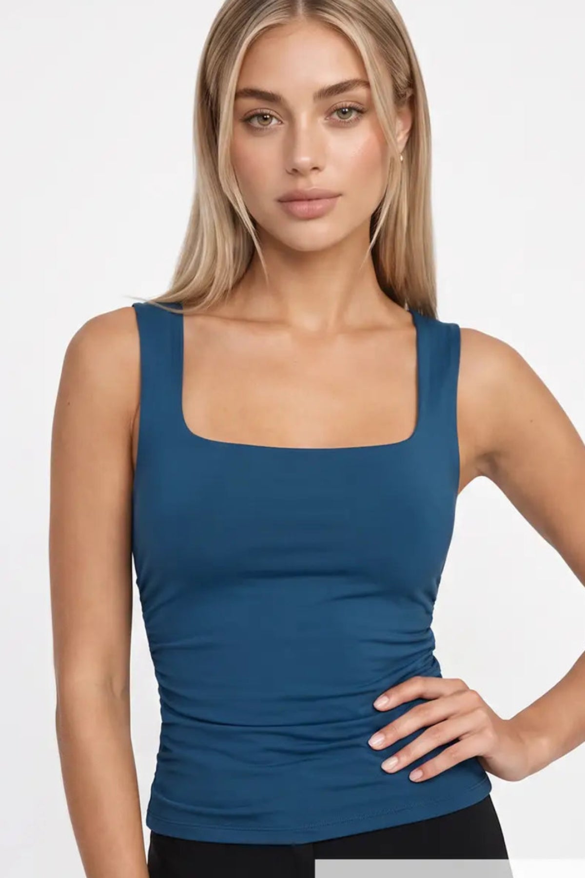 Call Back Clean Square Neck Tank