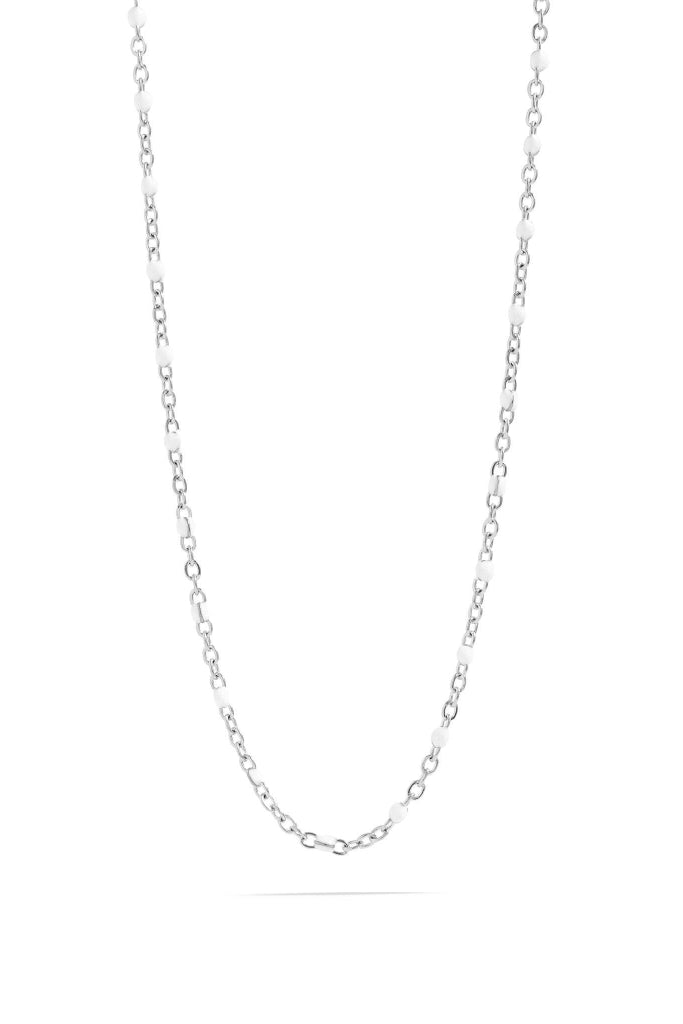 Confetti Chain Necklace - Silver